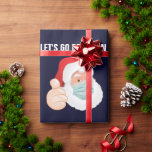 LATEN WE BRANDON CHRISTMAS SANTA Wrapping Paper GA Cadeaupapier<br><div class="desc">LATEN WE BRANDON CHRISTMAS WRAPPING PAPER GAAN</div>