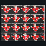 LATEN WE BRANDON CHRISTMAS SANTA Wrapping Paper GA Cadeaupapier<br><div class="desc">LATEN WE BRANDON CHRISTMAS WRAPPING PAPER GAAN</div>
