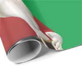 LATEN WE BRANDON CHRISTMAS SANTA Wrapping Paper GA Cadeaupapier (Rol Hoek)