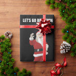 LATEN WE BRANDON CHRISTMAS SANTA Wrapping Paper GA Cadeaupapier<br><div class="desc">LATEN WE BRANDON CHRISTMAS WRAPPING PAPER GAAN</div>