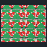 LATEN WE BRANDON CHRISTMAS SANTA Wrapping Paper GA Cadeaupapier<br><div class="desc">LATEN WE BRANDON CHRISTMAS WRAPPING PAPER GAAN</div>