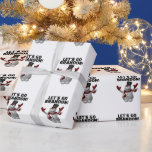 LATEN WE BRANDON CHRISTMAS SNOWMAN GAAN. CADEAUPAPIER<br><div class="desc">LATEN WE BRANDON GAAN! SNOWMAN CHRISTMAS WRAPPING PAPER</div>