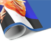 LATEN WE BRANDON CHRISTMAS TRUMP Wrapping Paper GA Cadeaupapier (Rol Hoek)