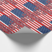 LATEN WE BRANDON CHRISTMAS Wrapping Paper GAAN Cadeaupapier (Hoek)