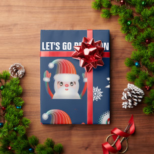 LATEN WE BRANDON CHRISTMAS Wrapping Paper GAAN Cadeaupapier