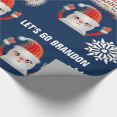 LATEN WE BRANDON CHRISTMAS Wrapping Paper GAAN Cadeaupapier (Hoek)