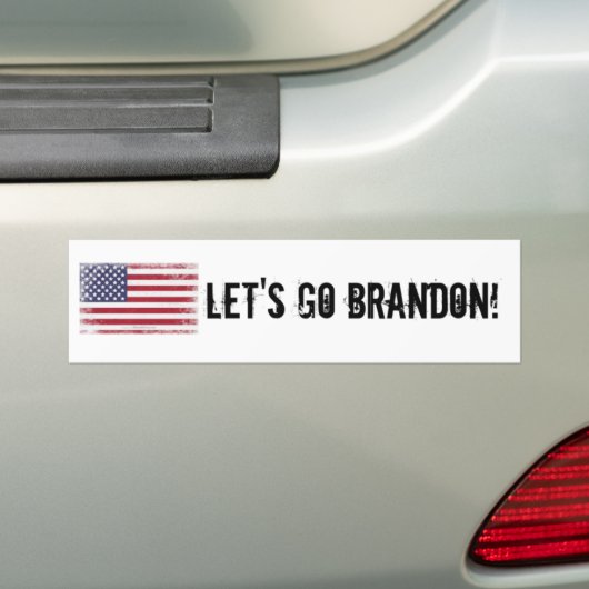 Laten we Brandon Conservative Bumpersticker gaan (Op auto)