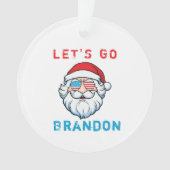 Laten we Brandon Conservative Funny Ornament gaan (voorkant)