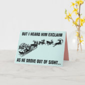 Laten we BRANDON doen! aangepaste OVERSIZED KERSTK Kaart (Gele Bloem)