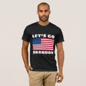 LATEN WE BRANDON FUNNY BIDEN T-SHIRTS T - SHIRTS G (Voorkant volledig)