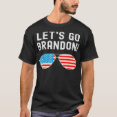 Laten we Brandon Funny Meme gaan T-shirt (Voorkant)