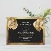 Laten we Brandon Funny, Uitnodiging nieuwjaarsfees (Staand voorkant)