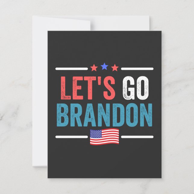 Laten we Brandon gaan (Voorkant)