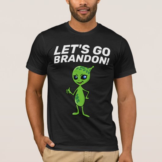 LATEN WE BRANDON GAAN! ALIEN T-SHIRTS (Voorkant)