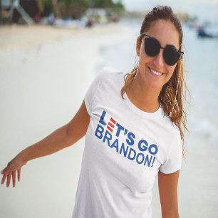 LATEN WE BRANDON GAAN! Anti Joe Biden T-Shirt