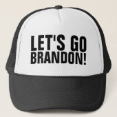 LATEN WE BRANDON GAAN! BASEBALL HAT PET (Voorkant)