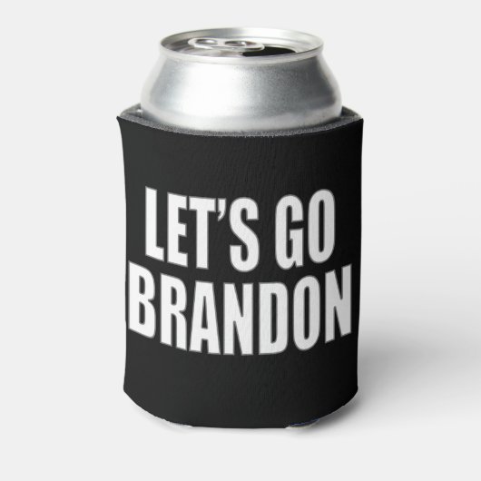 Laten we Brandon gaan Blikjeskoeler (Blikje Achterkant)