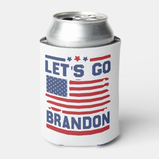 Laten we Brandon gaan Blikjeskoeler (Blikje Voorkant)