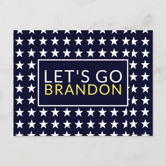 Laten we Brandon gaan Briefkaart (Voorkant)