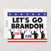 Laten we Brandon gaan Briefkaart (Voorkant / Achterkant)