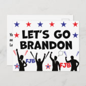 LATEN WE BRANDON GAAN BRIEFKAART (Voorkant / Achterkant)