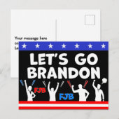 Laten we Brandon gaan Briefkaart (Voorkant / Achterkant)