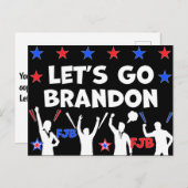 LATEN WE BRANDON GAAN BRIEFKAART (Voorkant / Achterkant)