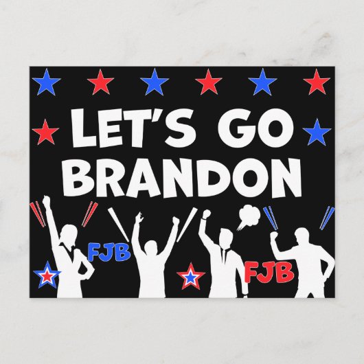 LATEN WE BRANDON GAAN BRIEFKAART (Voorkant)