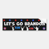 LATEN WE BRANDON GAAN BUMPERSTICKER (Voorkant)