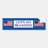 Laten we Brandon gaan Bumpersticker (Voorkant)
