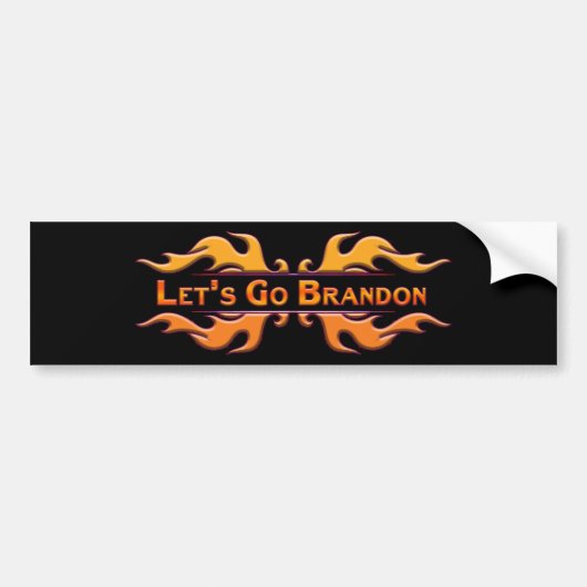 Laten we Brandon gaan Bumpersticker (Voorkant)