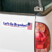 Laten we Brandon gaan Bumpersticker (Op Truck)