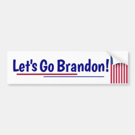 Laten we Brandon gaan Bumpersticker