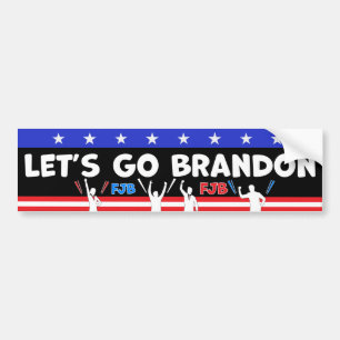 Laten we Brandon gaan Bumpersticker