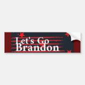 Laten we Brandon gaan - Bumpersticker (Voorkant)