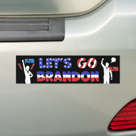 Laten we Brandon gaan Bumpersticker