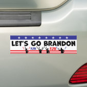 Laten we Brandon gaan Bumpersticker (Op auto)