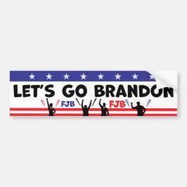 Laten we Brandon gaan Bumpersticker