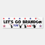 LATEN WE BRANDON GAAN BUMPERSTICKER (Voorkant)