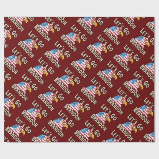 Laten we Brandon gaan Cadeaupapier (Vlak)