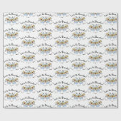 Laten we Brandon gaan! Cartoon Angels zingen Cadeaupapier (Vlak)