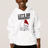 LATEN WE BRANDON GAAN! CHRISTMAS BOYS T-SHIRTS (Voorkant)