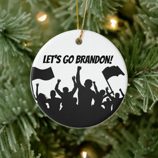 LATEN WE BRANDON GAAN! CHRISTMAS ORNAMENT (Boom)