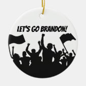 LATEN WE BRANDON GAAN! CHRISTMAS ORNAMENT (Voorkant)