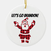 LATEN WE BRANDON GAAN! CHRISTMAS ORNAMENT (Voorkant)
