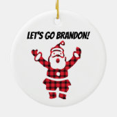 LATEN WE BRANDON GAAN! CHRISTMAS ORNAMENT (Achterkant)