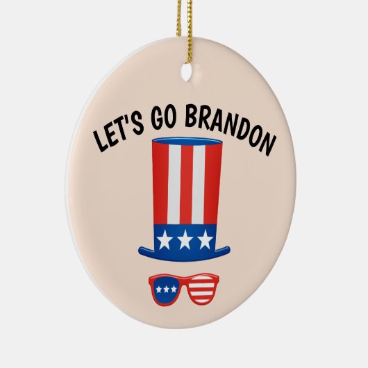 LATEN WE BRANDON GAAN! CHRISTMAS ORNAMENT (Rechts)