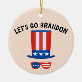 LATEN WE BRANDON GAAN! CHRISTMAS ORNAMENT (Voorkant)