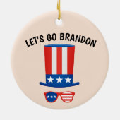 LATEN WE BRANDON GAAN! CHRISTMAS ORNAMENT (Achterkant)