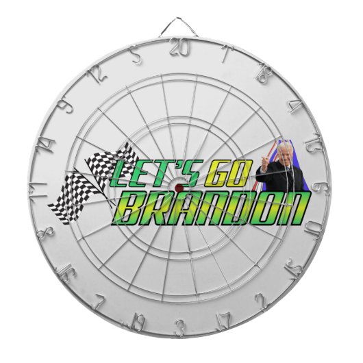 Laten we Brandon gaan Dartbord (Voorkant)